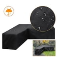 thumbnail image 2 of Housse de sofa d'Angle Imperméable Housse de Mobilier de Jardin Housse de Mobilier Sectionnel d'Extérieur, 2 of 4