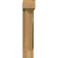thumbnail image 2 of Ekena Millwork 6"W x 22"D x 30"H Traditional Block Rough Sawn Bracket w/ Offset Brace, Western Red Cedar, 2 of 25
