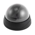 thumbnail image 1 of Cámara de seguridad de domo simulada con batería negra, 1 of 3