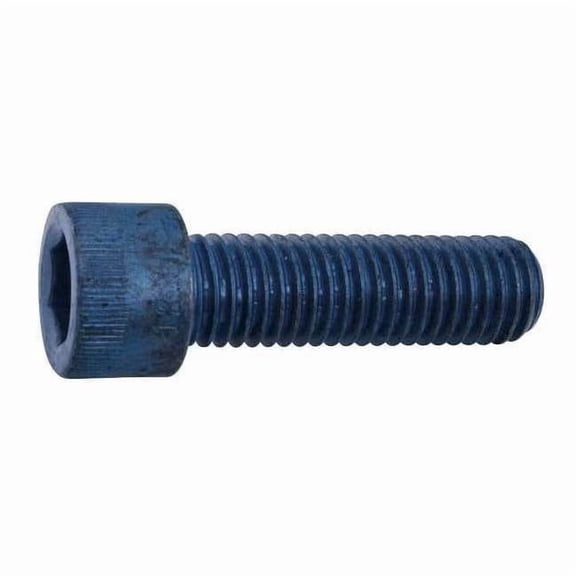 Metric Blue SHCS,Steel,M4-0.7,25mm L,PK25 UST176216