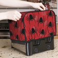 thumbnail image 7 of Uemuo Spider Print Toaster Cover 2 Slice, Small Kitchen Appliance Covers, Toaster Oven Cover with Loop, Bread Machine Cover Dust Cover Protection, 7 of 7