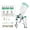 C upgrade green, variant on Pneumatic Spray Gun1.4/1.7/2.0/2.5 MM Nozzle Spray Gun Spray Equipment Atomized Paint Car Painting Tool ,Versatile applications