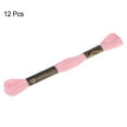 thumbnail image 3 of Unique Bargains Light Pink Embroidery Floss, 8m - 12 Skeins, 3 of 6