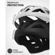 thumbnail image 2 of Casco de bicicleta OutdoorMaster Mountain & Road con luz y gafas, 2 of 7