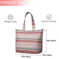 thumbnail image 4 of Red and White Christmas Striped Pattern Travel Tote Bags for Women Carry On,Large Weekender Bags for Women Travel,Multi Functional Duffle Bag for Work,Shopping,Sports, 4 of 5