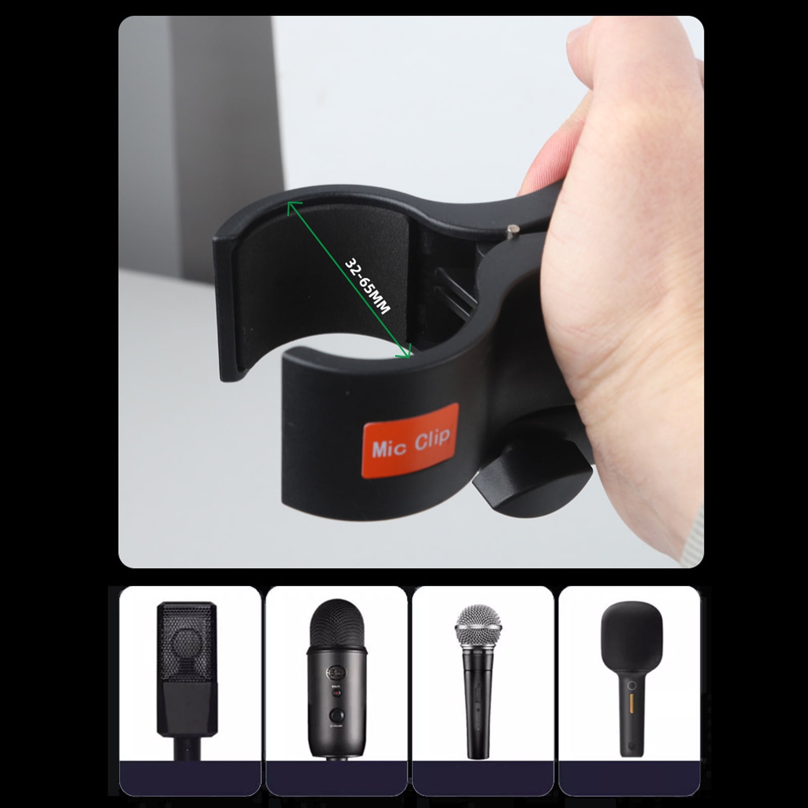 Heavy Duty Overhead Microphone Arm Featuring Easy Assembly Folding Mic Stand For Professional Recording