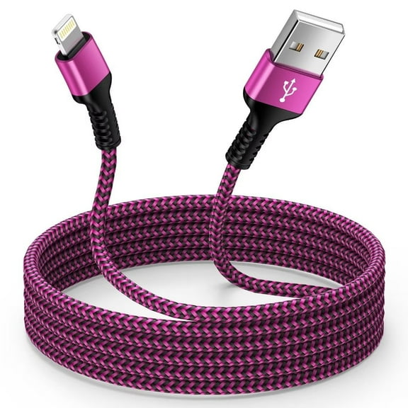 AILKIN Compatible with iPhone Charger Fast Charging Compatible with iPhone 14/13/12/11/10 6ft Fast Charging Cable Cords,Rose