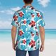 thumbnail image 4 of Fotbe Hawaiian Style Camisa Hawaiana para Hombre Unisex – Camisa Casual de Verano con Botones de Manga Corta de Algodón y Lino,Large, 4 of 7