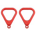 thumbnail image 3 of Trapeze Ring Swing Set Play Set Playground Trapeze Bar Jungle Gym Monkey Bar Ring Trapezoidal Ring, 3 of 5