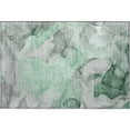 thumbnail image 2 of Addison Rugs Mayfield Washable Transitional Watercolors Green Rectangle Rug, 1'8" x 2'6", 2 of 5