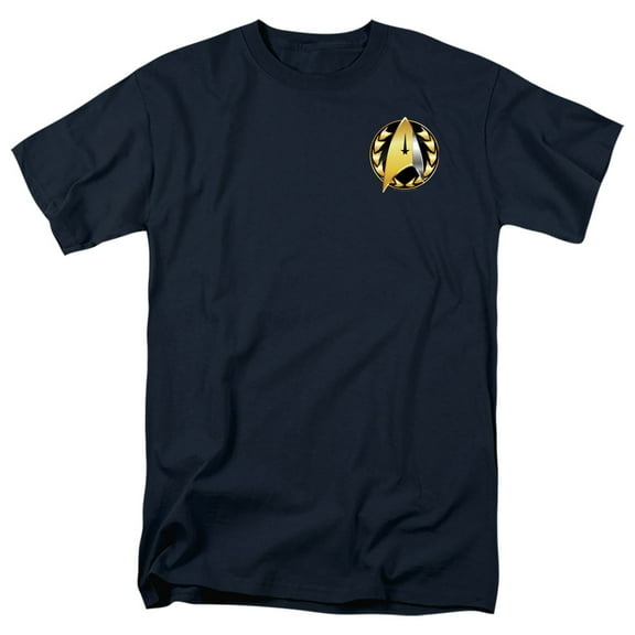 Star Trek Discovery Admiral Badge Adult 18/1 T-Shirt Navy