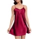 thumbnail image 2 of HongQid Womens Nightgown Sleeveless Sleepwear V Neck Sleep Dress Soft Nightshirt Sleeveless Nightdress Chemise, 2 of 8