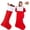 38" 2pcs Red, variant on Joyfy 3 Pcs 18" Knit Christmas Stockings, Large Rustic Cable Knit Xmas Stocking in Red & Green for Family Holiday Season Decorations