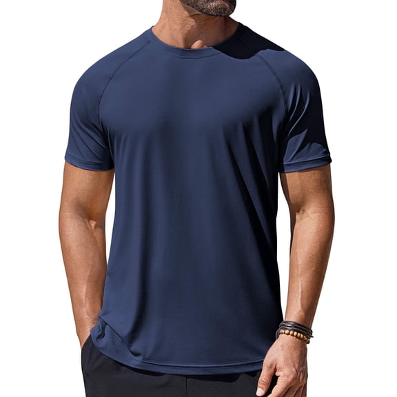 COOFANDY Mens Sun Protection Shirt Summer Short Sleeve Water Shirts Beach Fishing Shirts for Men