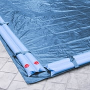Pool Mate 8 Year Classic Sky Blue In-Ground Winter Pool Cover, 18 x 36 ft. Pool