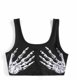 thumbnail image 1 of Camisola sexy sin costuras para mujer con tirantes finos acolchados, 1 of 7