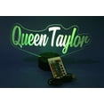 thumbnail image 6 of Name Night Light Up Lamp Custom Any Name Shape LED Personalized Made to Order Custom Name Desk Table Lamp, Our Newest Feature - It's Wow, with Remote 16 Colors Changing, Free Engraving, Great Gift, 6 of 10