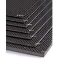 thumbnail image 2 of Carbon Fiber Board Plate 240 X 240 X 0.5MM 1.0MM 1.5MM 2.0MM 2.5MM 3.0MM 4.0MM 5.0MM 6.0MM, Carbon Fiber Sheets Available Plain Weave Carbon Fiber Sheets 100% 3K Glossy Surface Carbon Fiber Plate, 2 of 8