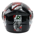 thumbnail image 4 of Casco Ghira Gh1200 Rojo Big Teeth Abatible rojo M, 4 of 6