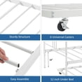 thumbnail image 2 of AKDSteel Metal Daybed With Steel Slat Support And Arched Headboard, Perfect For Living Room Or Bedroom, 2 of 7