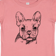thumbnail image 4 of Inktastic French Bulldog Portrait Boys or Girls Baby T-Shirt, 4 of 5