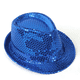 thumbnail image 2 of Gorra de espectáculo de magia para niños adultos, gorra de moda universal con lentejuelas plateadas, gorra de jazz, sombrero de magia de escenario, 2 of 6