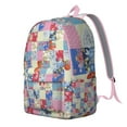 thumbnail image 2 of Unisex Zipper Bohemian Backpack, Chic Boho Print Bag with Front Pocket, Durable Rucksack for School College Work Travel, Great Gift Idea, 2 of 5