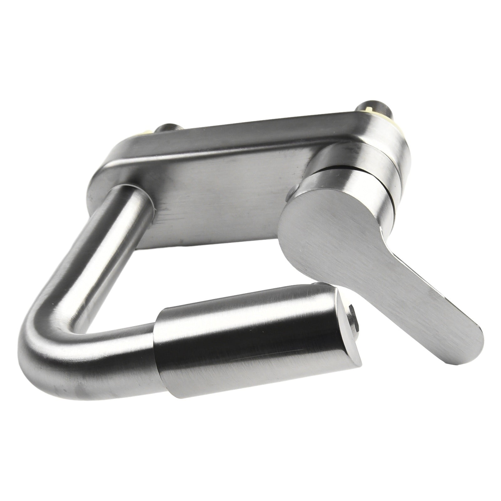 AFQH Bathroom Faucet Centerset Lavatory Sink Faucet Swivel Spout Deck Mount Stainless Steel Basin Cold and Hot Mixer Mixer Tap