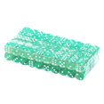 thumbnail image 2 of Joernso 100Pcs 14mm Colored Transparent Acrylic Game Dice Club Bar Party Accessories, 2 of 5