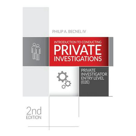Introduction to Conducting Private Investigations : Private Investigator Entry Level (02e) (2018 (Best Entry Level Microscope)