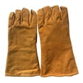 thumbnail image 3 of Welding Gloves Heat/Fire Resistant Gloves Durable Leather Gloves for BBQ,Oven Furnace, Fireplace Stove and More, 3 of 7