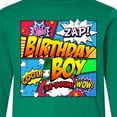 thumbnail image 4 of Inktastic Birthday Boy Comic Book Long Sleeve Youth T-Shirt, 4 of 5