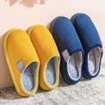 thumbnail image 4 of HCNTES House Slippers for Women Men Slip on Indoor Barefoot Slipper Socks Fuzzy Cozy Sock Shoes for Home Bedroom Travel(Coffee,12), 4 of 9