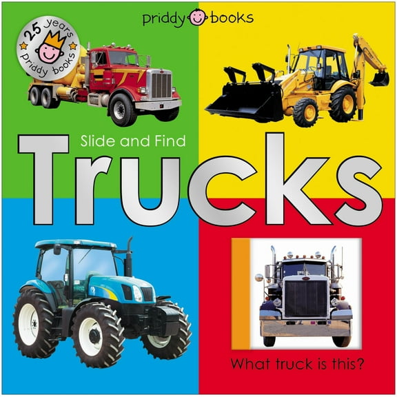 Slide and Find Trucks (25th Anniversary Edition) (Board Book)