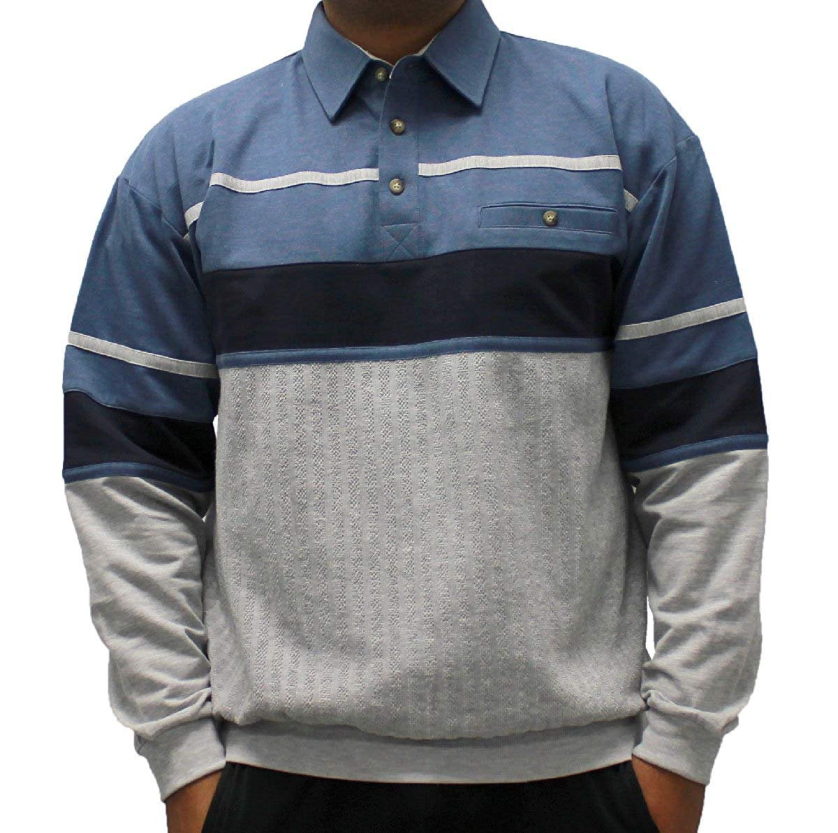 palmland long sleeve banded bottom shirts
