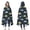 DarkBlue Cartoon Dinosaurs-2, variant on Wearable Blanket,DarkBlue Cartoon Dinosaurs Text Pattern Hooded Wearable Flannel Blanket for Adults & Teens,Winter Poncho Shawl Wrap Cape Cozy Anti-Pill,50"x60"