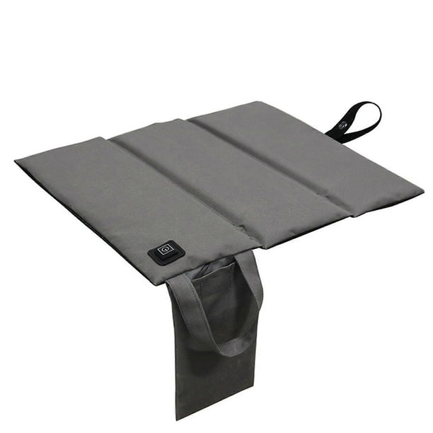 Portable USB Heated Seat Cushion - Adjustable Temperature Rechargeable Heated Pad for Office, Stadium, Outdoor Camping and Fishing