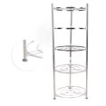 thumbnail image 4 of 5 Tier Kitchen Pot Storage Shelf, Space Saving 5 Tier Kitchen Pot Rack  For Balcony For Kitchen, 4 of 8