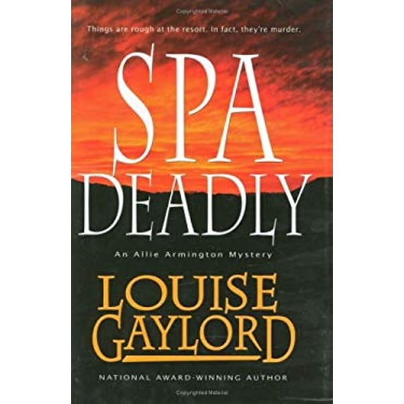 Pre-Owned Spa Deadly : An Allie Armington Mystery (Hardcover) 9780972022712