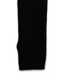 thumbnail image 3 of No Boundaries Women's Thick Ribbed Fingerless Winter Gloves, Black, 3 of 3