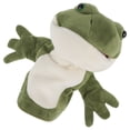 thumbnail image 2 of 1 marioneta de mano de animal de dibujos animados, adorable rana de peluche, juguete de marioneta de mano, regalo, 2 of 6