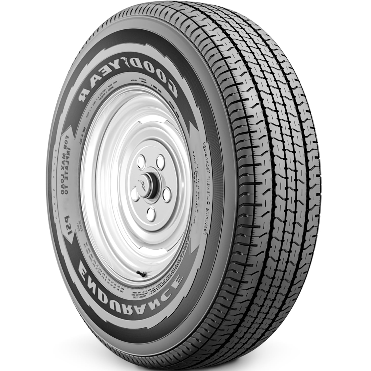 Goodyear Endurance ST255/85R16 129N E Trailer Tire for Camper RV Goodyear Endurance ST255/85R16 129N E Trailer Tire for Camper RV