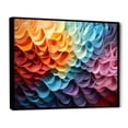 thumbnail image 2 of Designart Art Mural Encadré Op Art, Elixir Chromatique Opt Art Décor Mural Encadré I, Art Mural Encadré Op Art, Art Mural Encadré Moderne Multicolore Noir, 44x34 Pouces Cadre Noir, 2 of 5