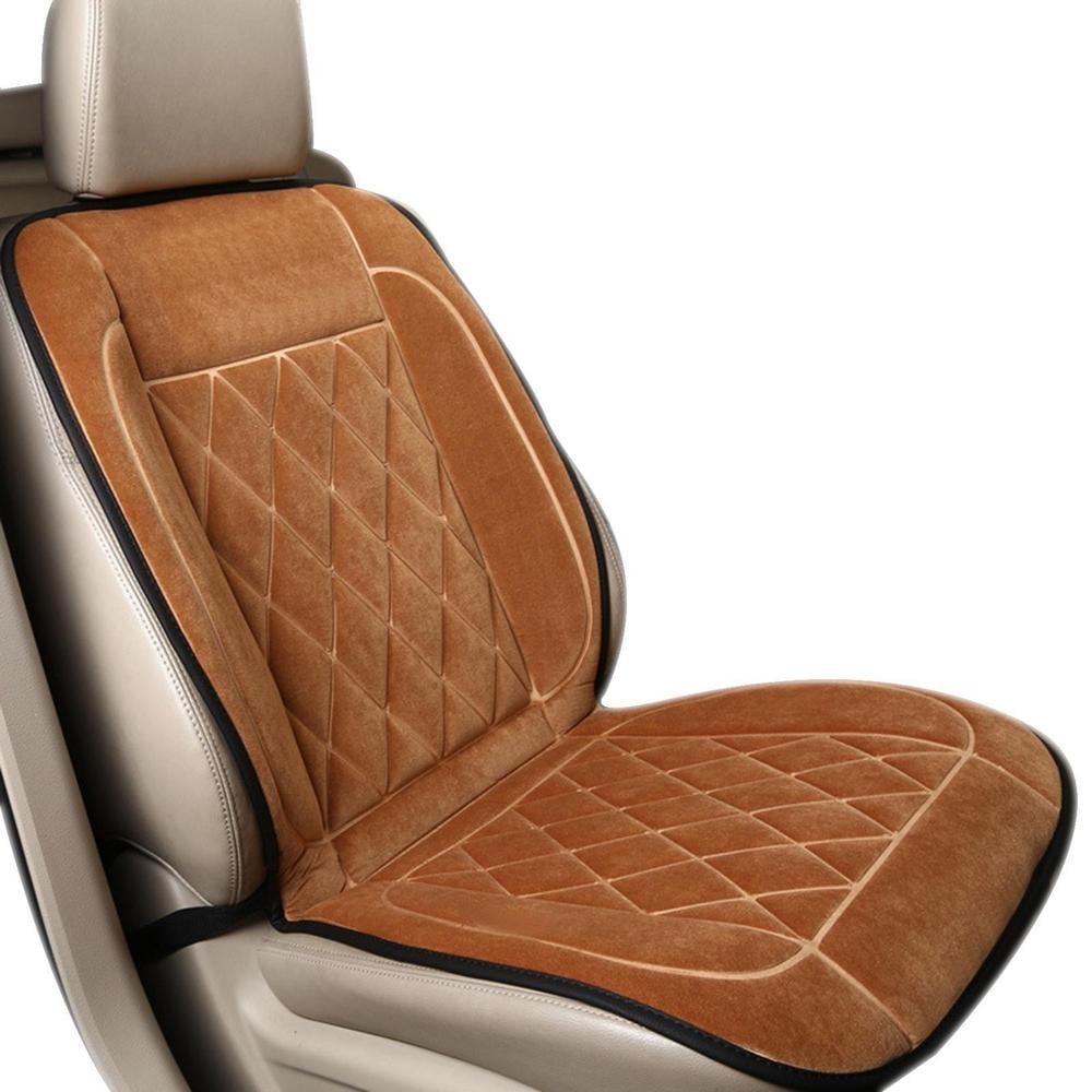 Smart Auto-Start/Stop Car Heated Seat Cover - Brown – COUCODECOR