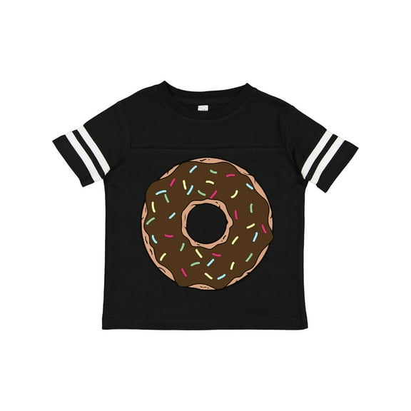 Inktastic Chocolate Donut, Doughnut, Glaze, Icing, Sprinkles Boys or Girls Toddler T-Shirt