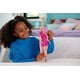thumbnail image 2 of Barbie Doll, Fun & Fancy Hair with Extra-Long Colorful Blonde Hair and Glossy Pink Dress, 10 Hair and Fashion Play Accessories, 2 of 5