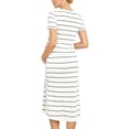 thumbnail image 3 of ’s Winter Maternity Straight Leg Pants – High Waist Over Bump High Stretch & Breathable, 3 of 4