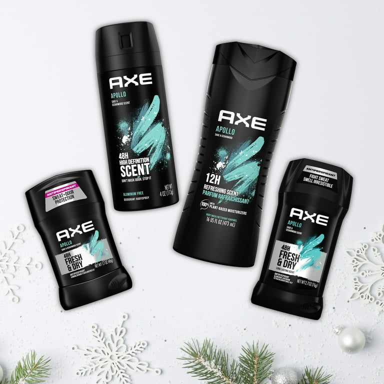 Axe Men's Gift Set Body Wash Deodorant Spray Antiperspirant