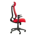 thumbnail image 6 of Norwood Commercial Furniture Premium High Back Ergonomic Fully-Adjustable Executive Office Desk Task Chair with Arms - Red, 6 of 8