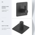 thumbnail image 5 of Adhesive Hooks, Stainless Steel Wall Hook Heavy Duty Coat Key Robe Towel Hooks For Bathroom Home Ki, 5 of 5